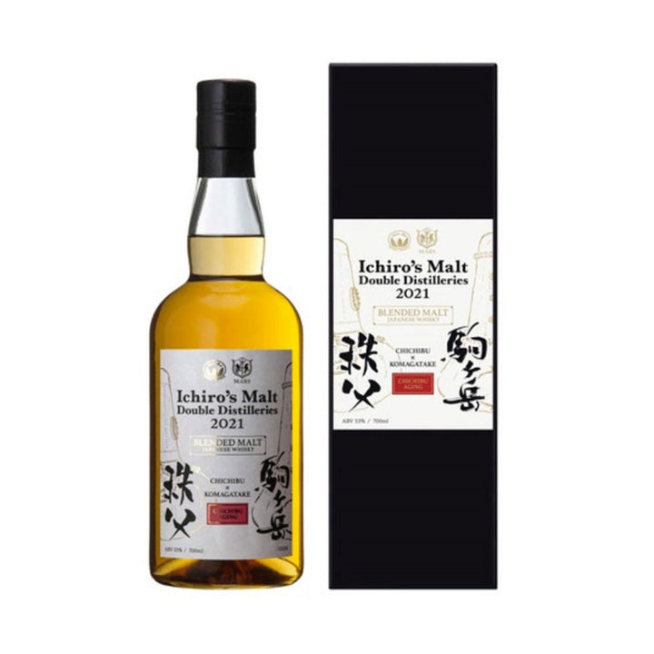 Ichiro's Malt Double Distilleries Chichibu x Komagatake 2021 Japanese Whisky product bottle