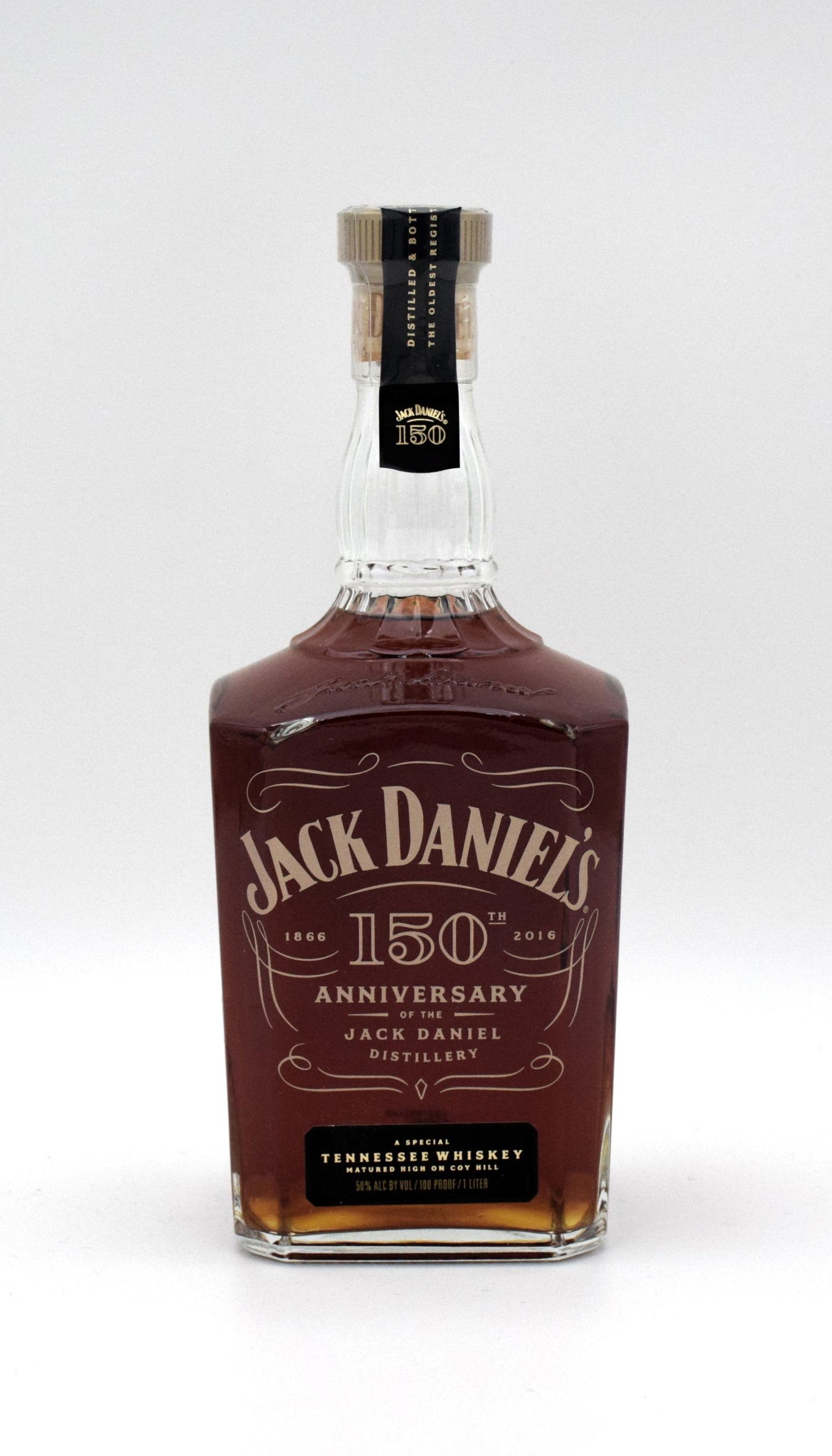 Jack Daniel's 150th Anniversary Tennessee Whiskey product bottle