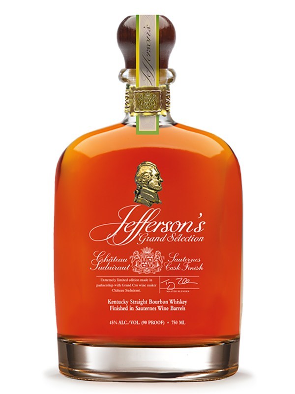 Jefferson's Grand Selection Chateau Suduiraut Sauternes Cask Finish product bottle