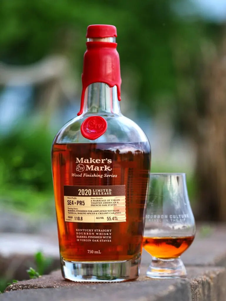 Maker's Mark Wood Finishing Series SE4xPR5 2020 Release product bottle