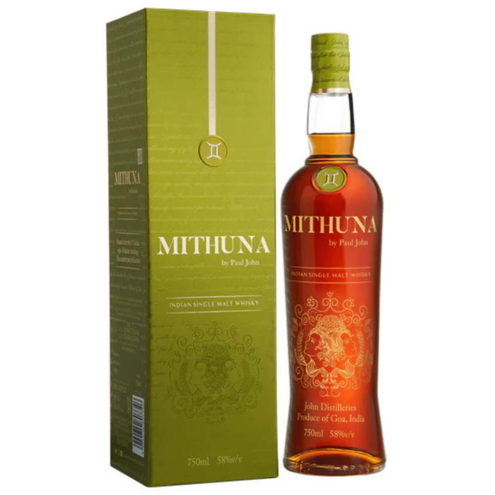 Paul John Mithuna Indian Single Malt Whisky product bottle