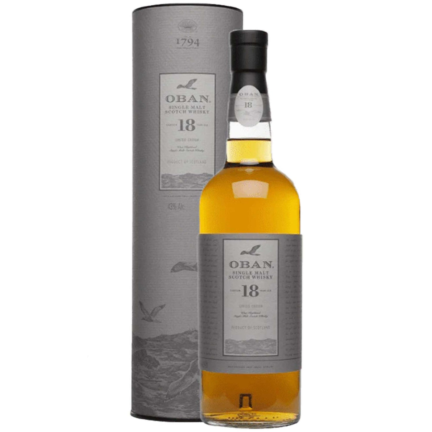 Oban 18 Year Old product bottle