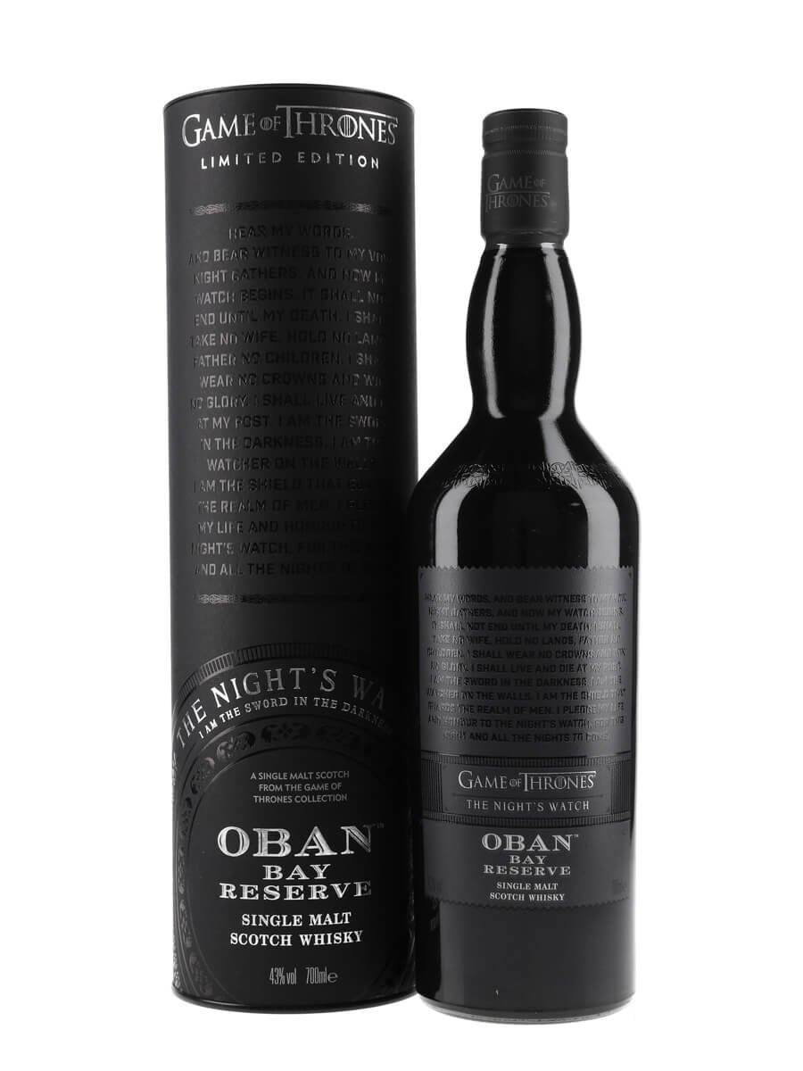 Game of Thrones The Night's Watch Oban Bay Reserve product bottle