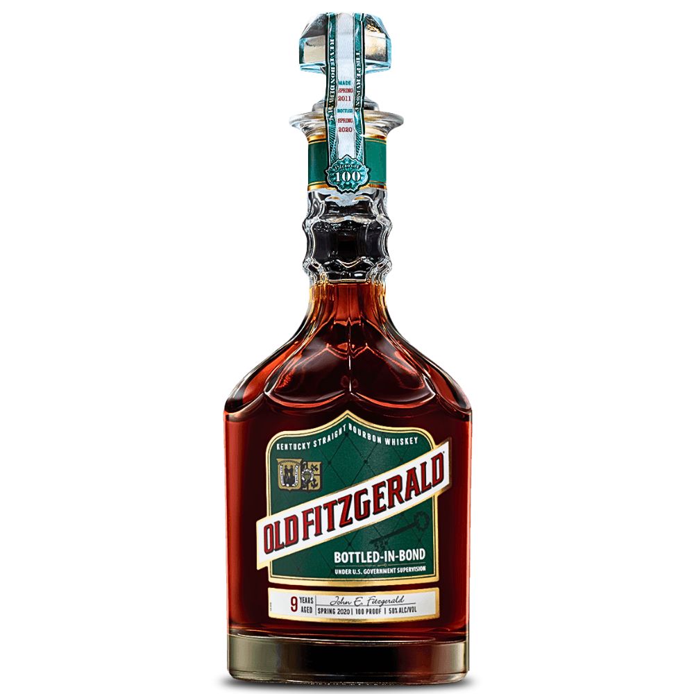 Old Fitzgerald 9 Year Old Bottled in Bond Straight Bourbon Whiskey product bottle