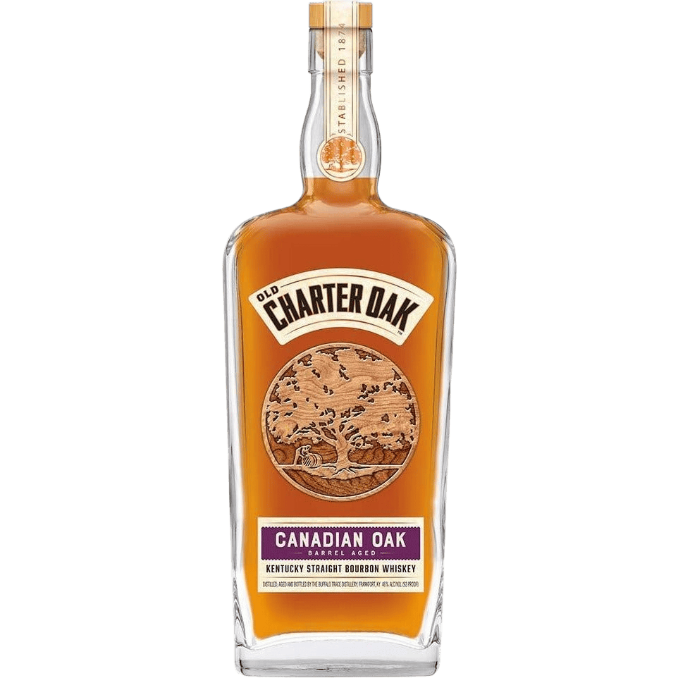 Old Charter Oak Canadian Oak Kentucky Straight Bourbon Whiskey product bottle