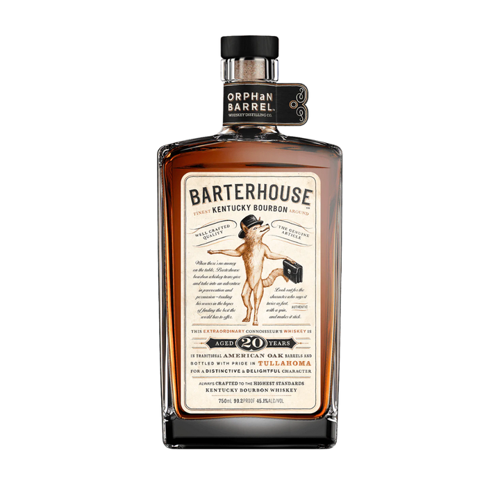 Orphan Barrel Barterhouse 20 Year Old Kentucky Straight Bourbon Whiskey product bottle