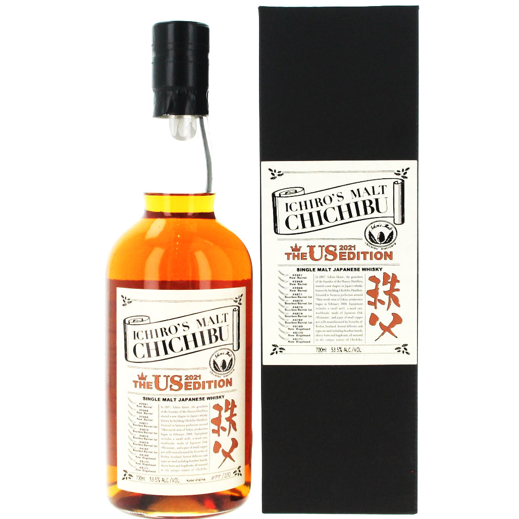 Ichiro's Malt Chichibu The US 2021 Edition Japanese Whisky product bottle