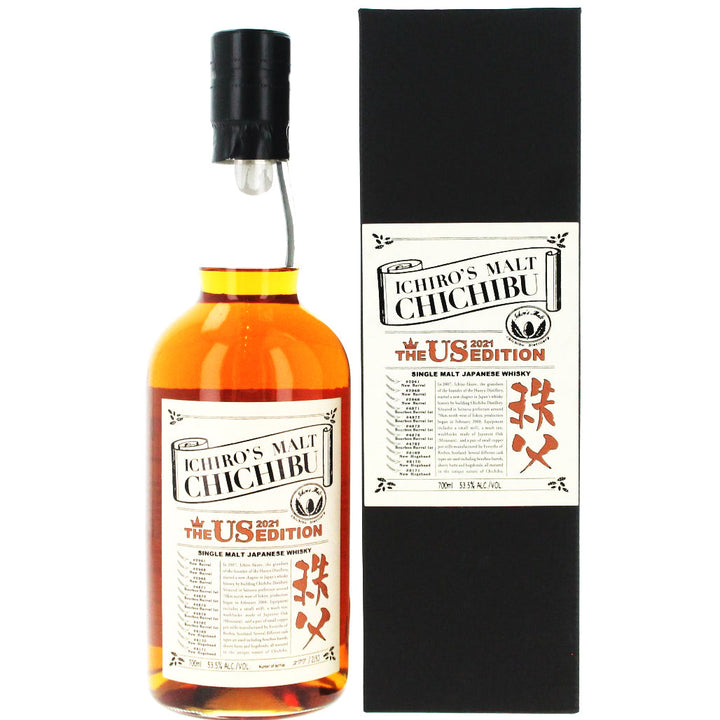 Ichiro's Malt Chichibu The US 2021 Edition Japanese Whisky product bottle