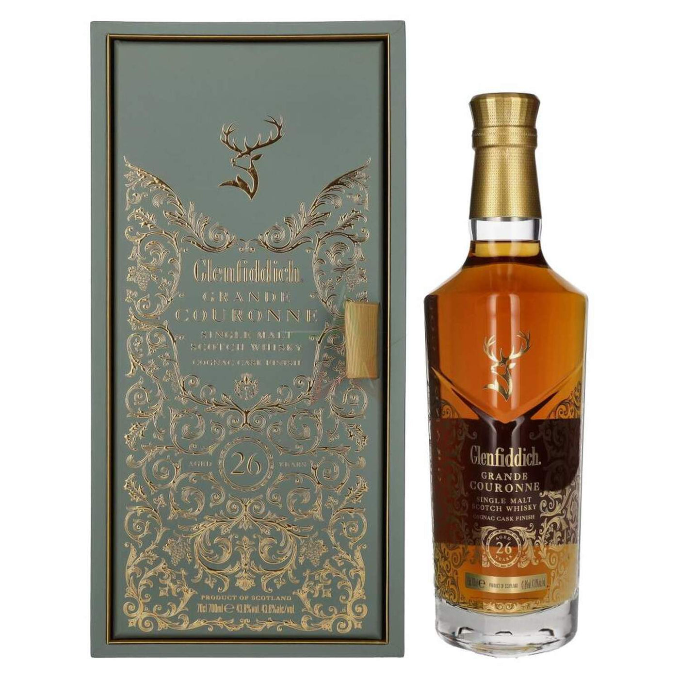 Glenfiddich Grande Couronne 26 Year Old Single Malt Scotch Whisky product bottle