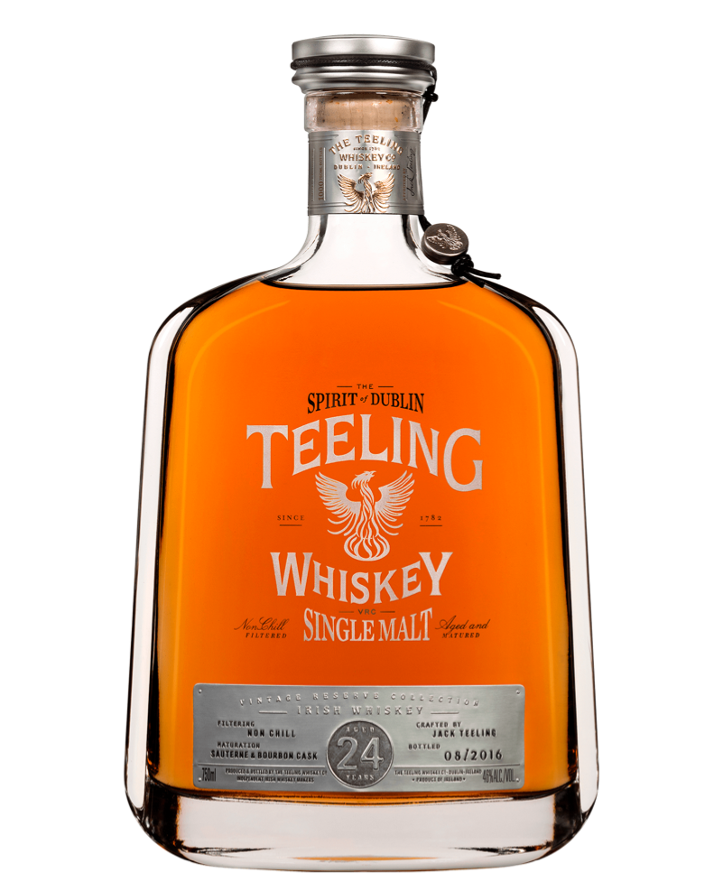 Teeling 24 Year Old Single Malt Irish Whiskey product bottle