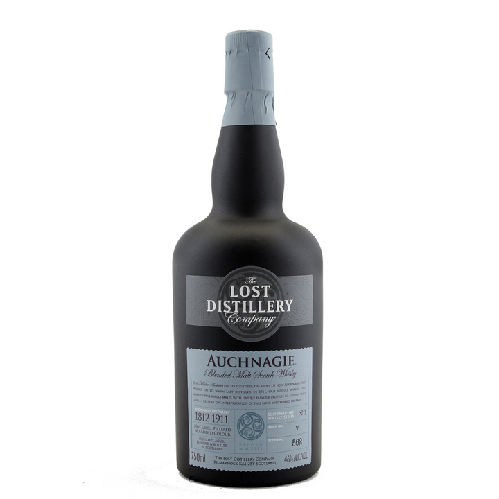 The Lost Distillery Auchnagie Blended Malt Scotch Whisky product bottle
