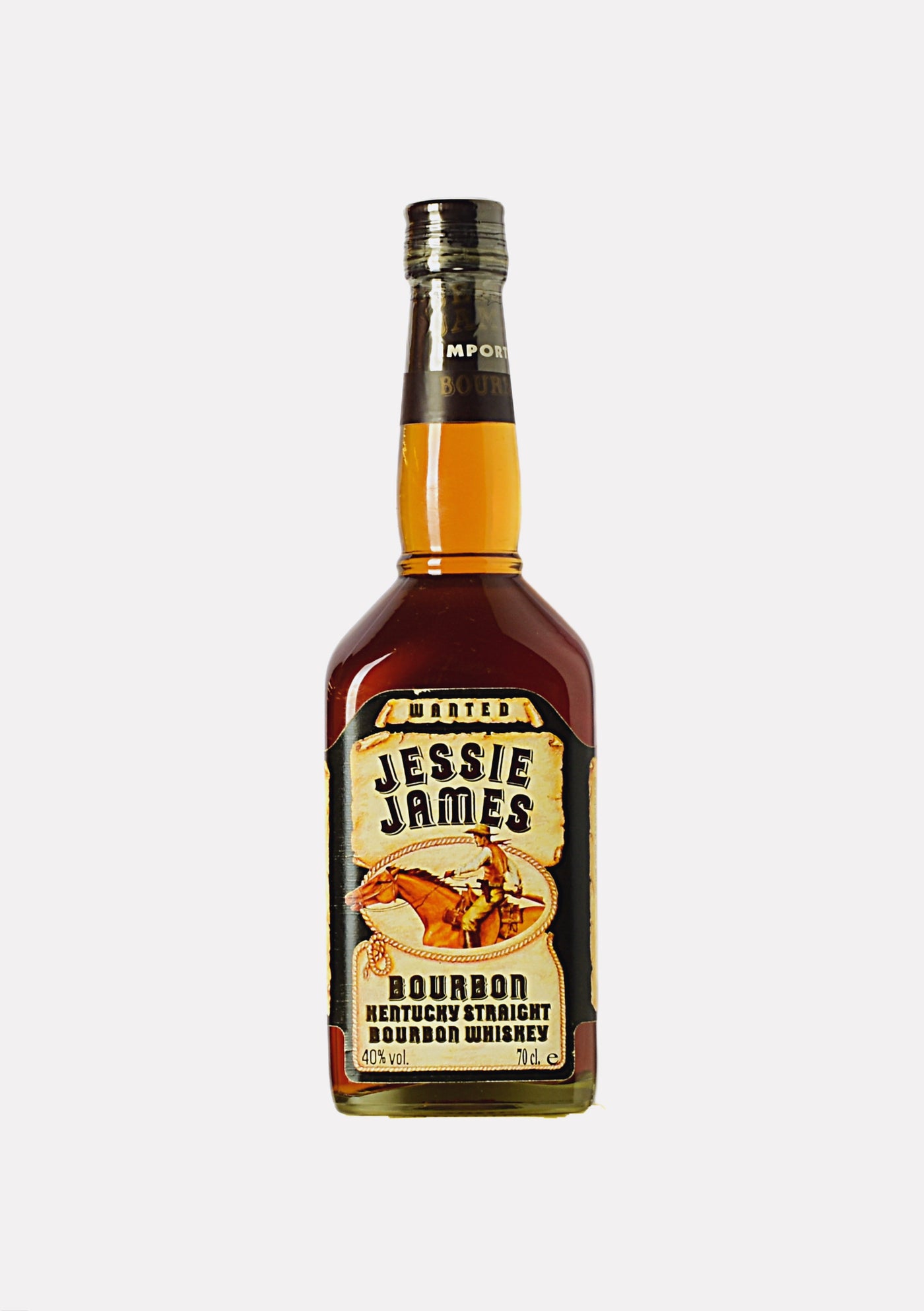 Jessie James Bourbon product bottle