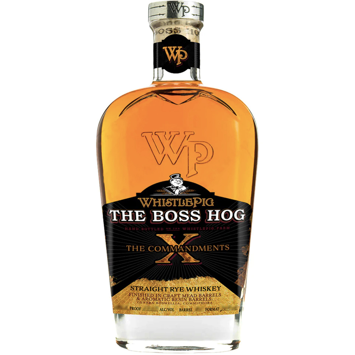 WhistlePig Boss Hog X The 10 Commandments Straight Rye product bottle