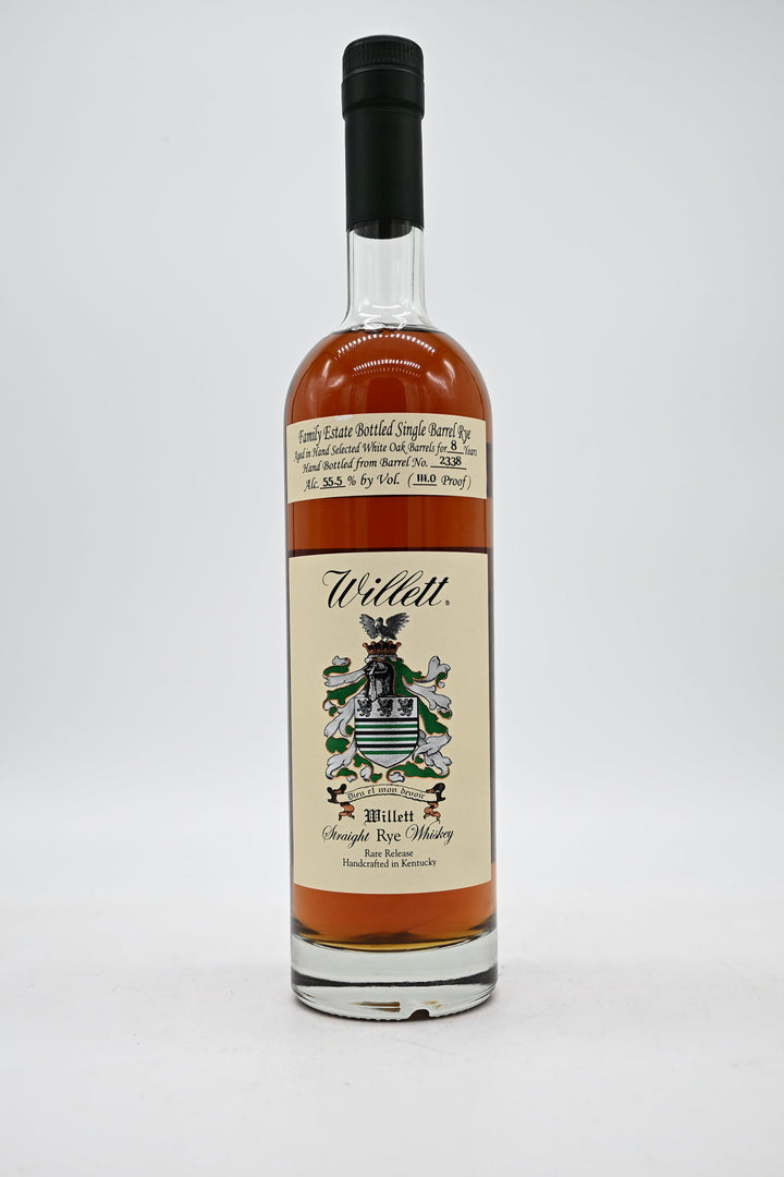 Willett 8 Year Old Single Barrel Straight Rye Whiskey product bottle