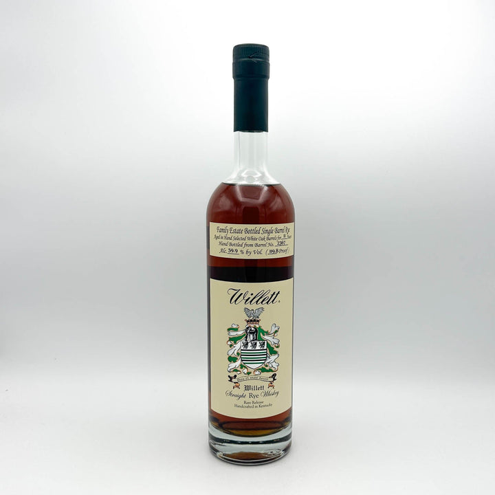 Willett Family Estate 11 Year Single Barrel Rye #2364 121.4 Proof product bottle