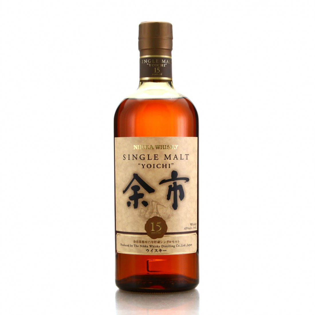 Nikka Yoichi 15 Year Old Single Malt Whisky product bottle