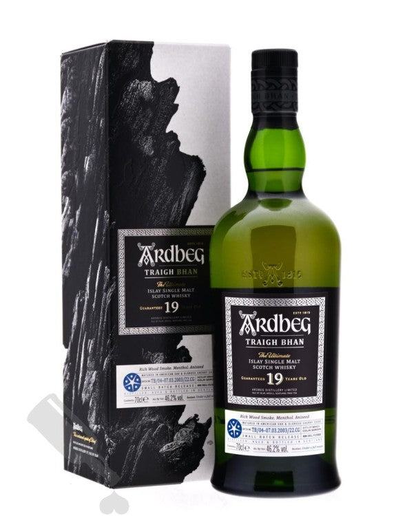 Ardbeg Traigh Bhan 19 Year Old 2022 Edition Single Malt Scotch Whisky product bottle