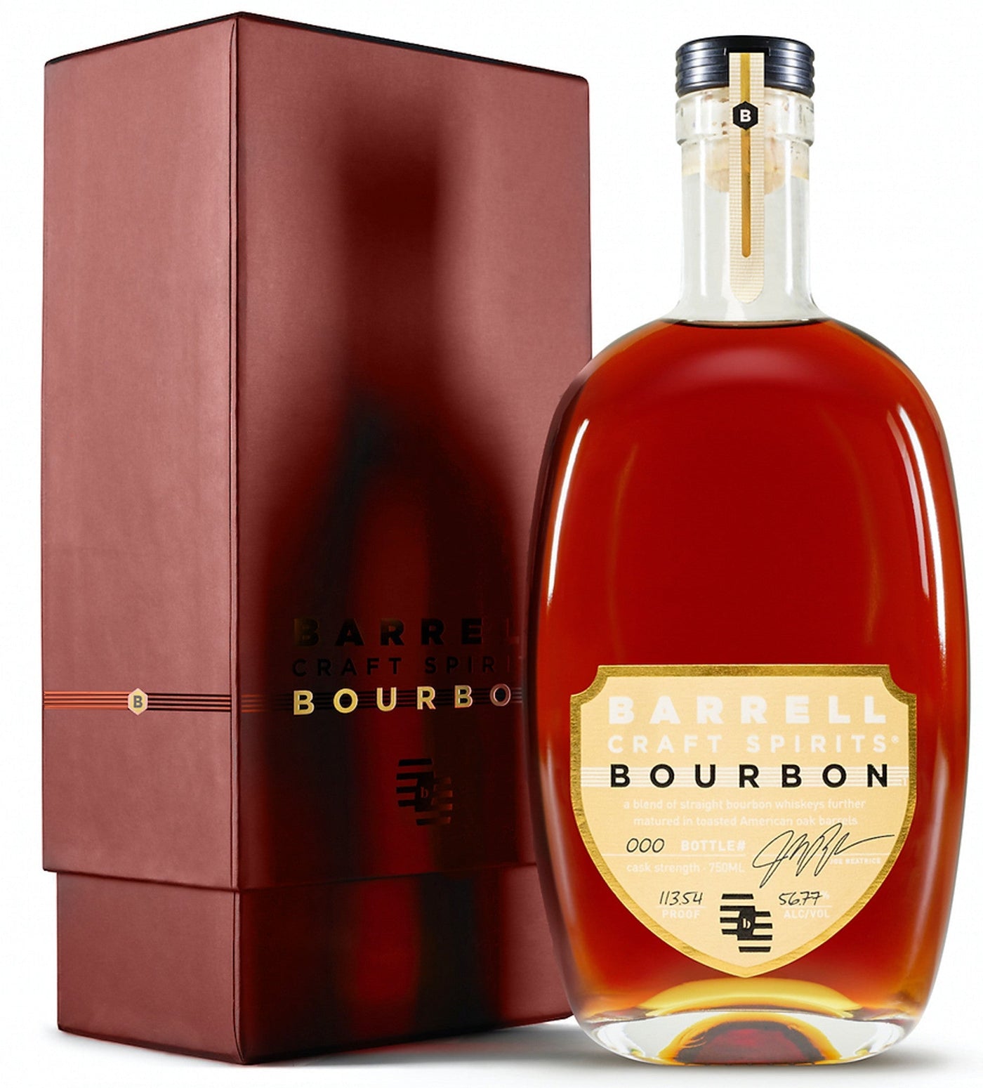 Barrell Craft Spirits Gold Label 2021 Edition Bourbon Whiskey product bottle