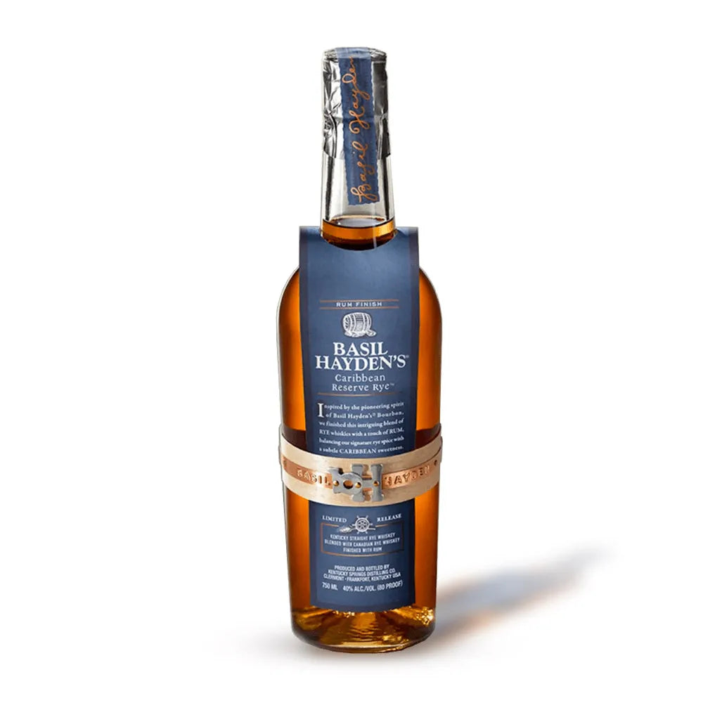 Basil Hayden's Caribbean Reserve Rye product bottle
