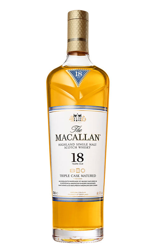 The Macallan Triple Cask Matured 18 Year Old Single Malt Scotch Whisky product bottle