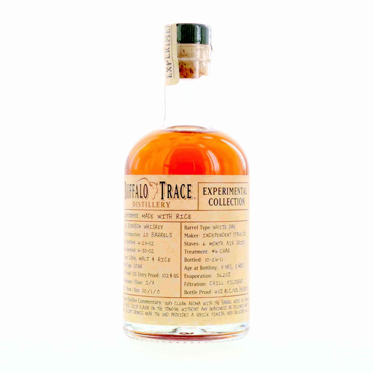 Buffalo Trace Experimental Collection No. 24 Baijiu Style Spirit product bottle
