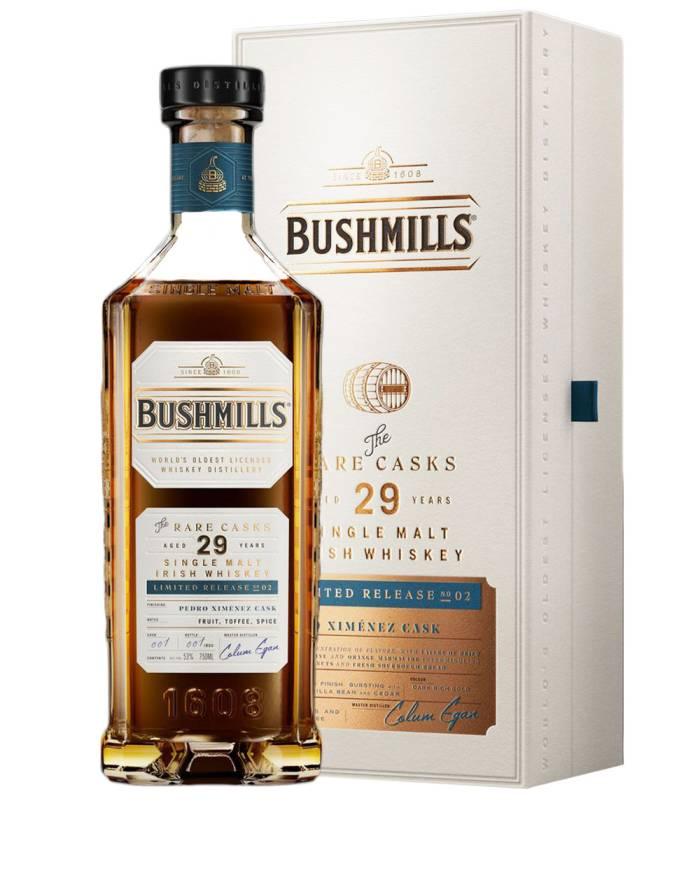 Bushmills 29 Year Old Pedro Ximenez Cask Single Malt Irish Whiskey product bottle
