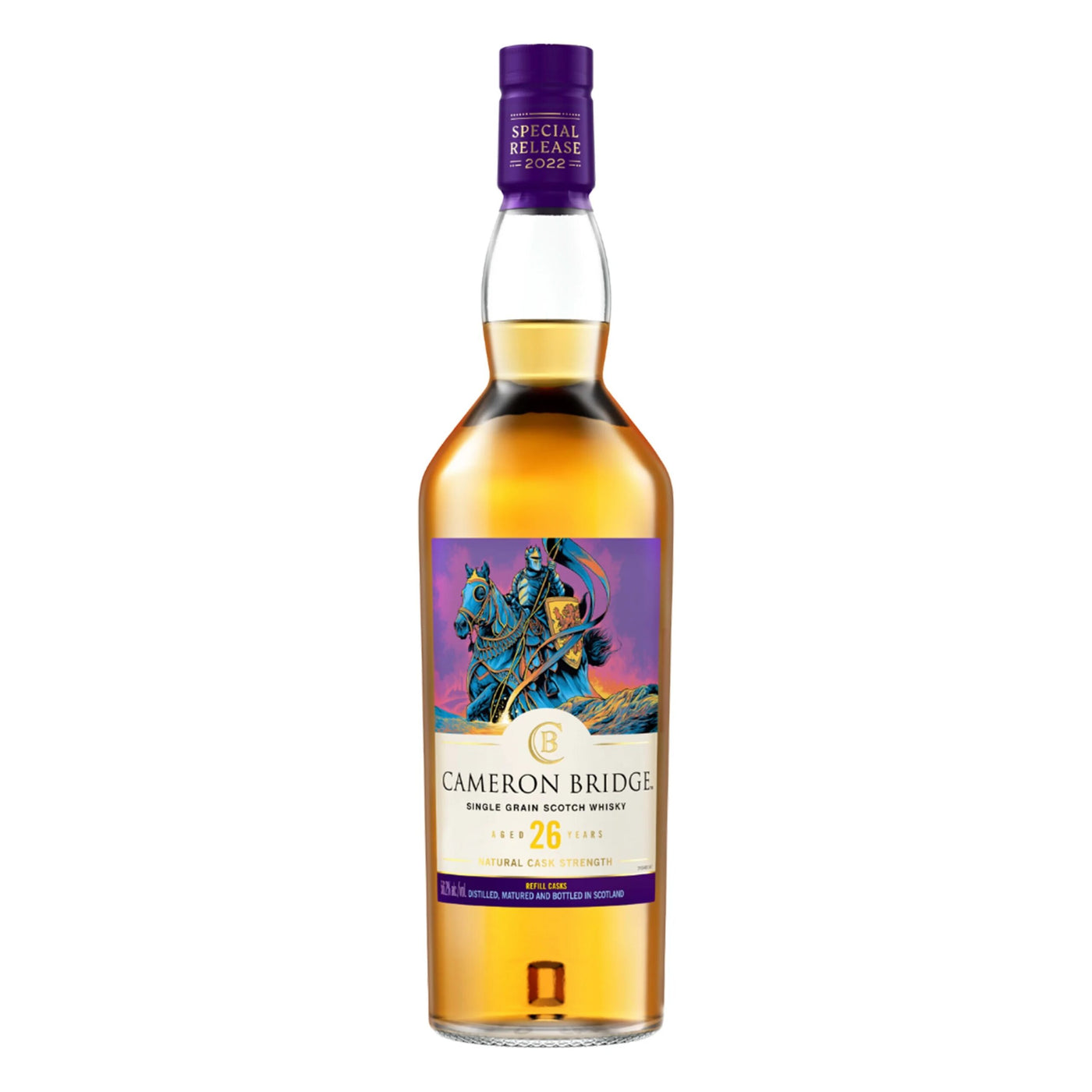 Cameronbridge 26 Year Old 2022 Special Release Single Grain Scotch Whisky product bottle
