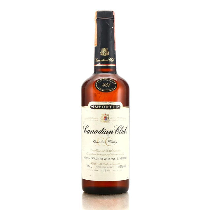 Canadian Club 6 Year Blended Canadian Whisky – 1990s (40%, 75cl)
