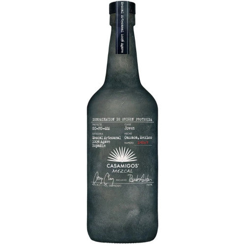 Casamigos Mezcal | 40% vol | 70cl | Artisanal Agave Spirit | Notes of Smoke & Black Pepper | Recommended for Cocktails & Alcohol Drinks | Made from Espadin Agave in Oaxaca | Mexico product bottle
