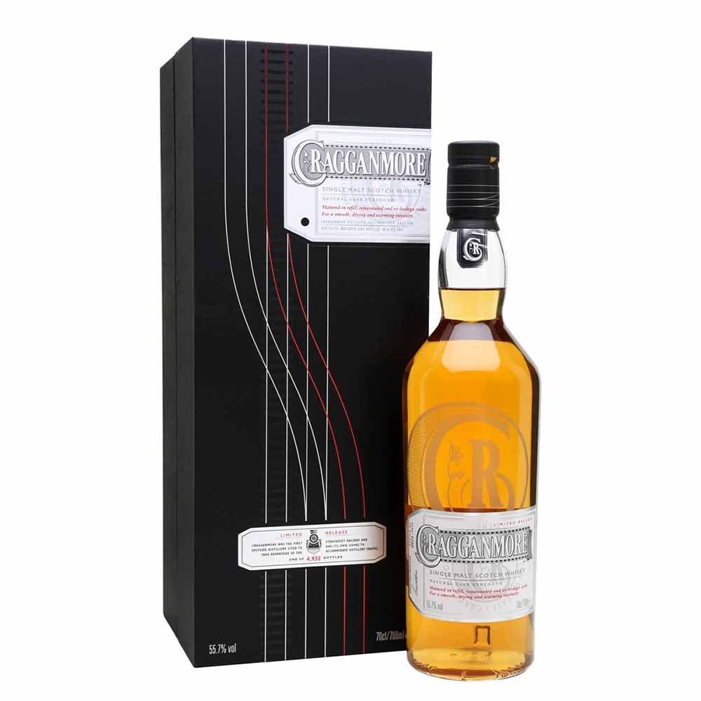 Cragganmore Natural Cask Strength 2016 Edition Single Malt Scotch Whisky product bottle