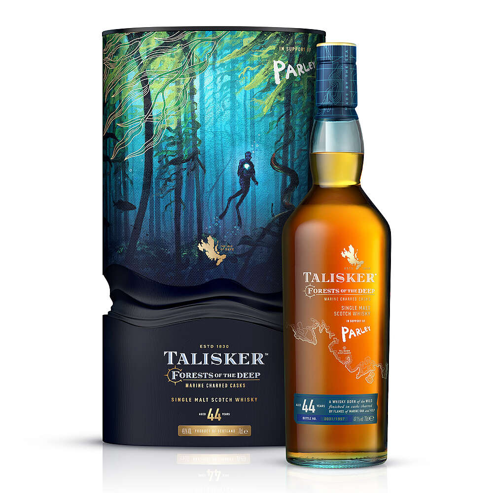 Talisker 44 Year Old Forests of the Deep Single Malt Scotch Whisky product bottle