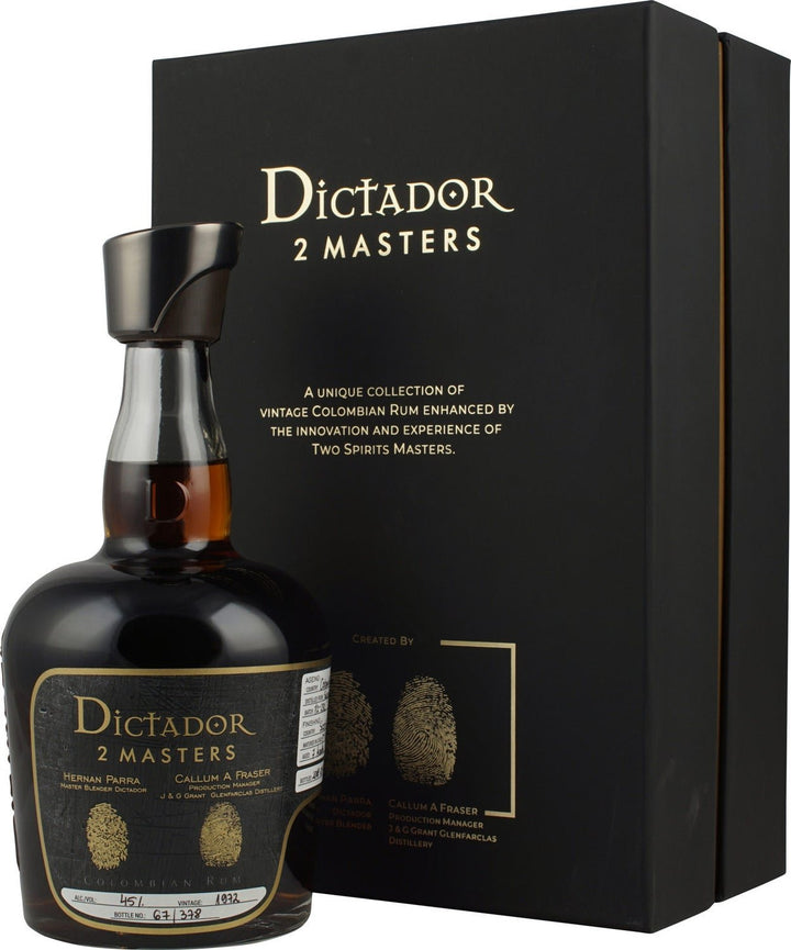 Dictador 2 Masters Glenfarclas 1972 Colombian Rum