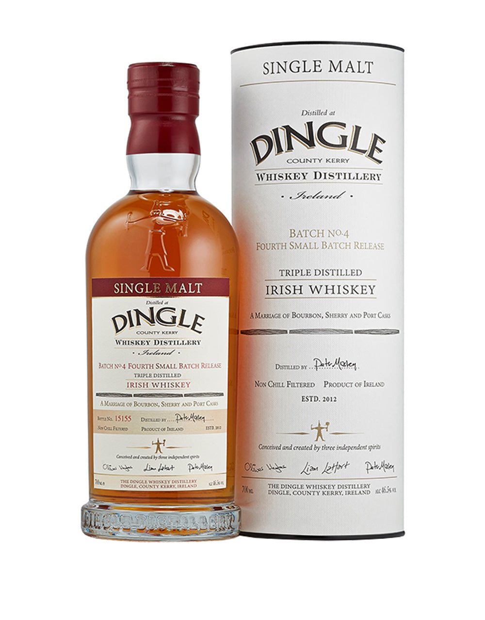 Dingle Single Malt 4th Release Triple Distilled Irish Whiskey product bottle
