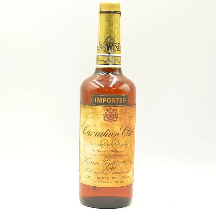 Canadian Club 6 Year Blended Canadian Whisky - 1980s (40%, 75cl) product bottle