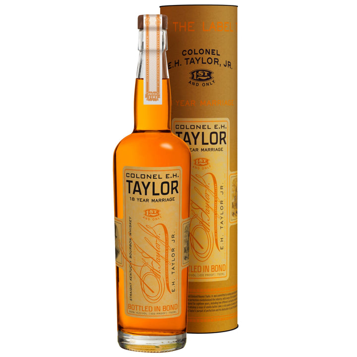 Colonel E.H. Taylor, Jr. 18 Year Marriage Bourbon Whiskey product bottle