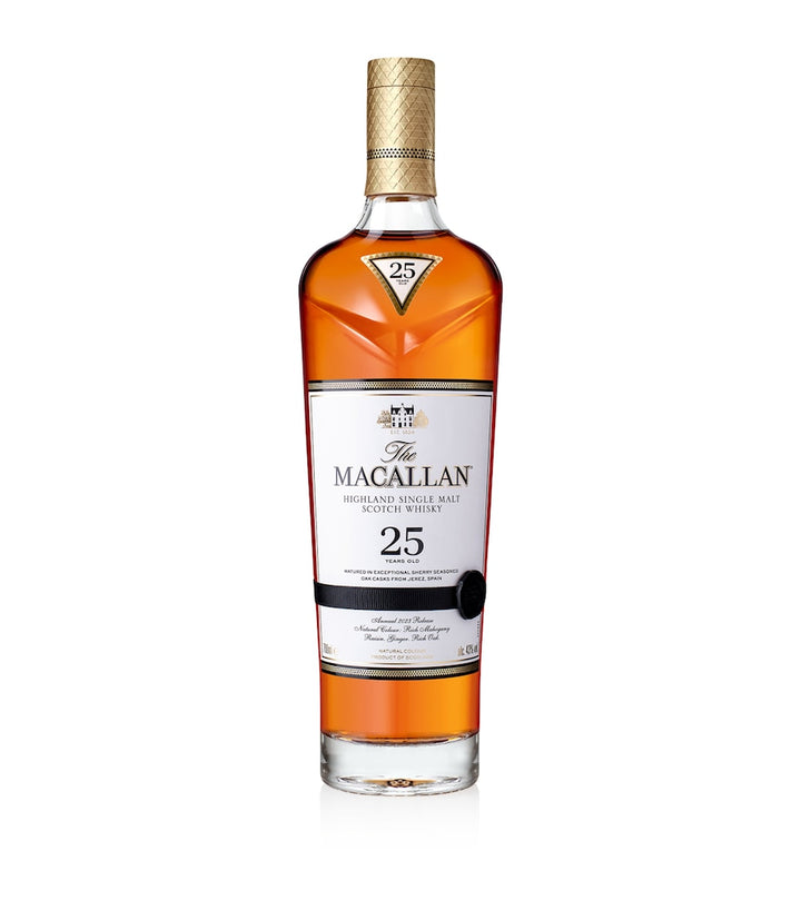 The Macallan 25 Year Old Sherry Oak Single Malt Scotch Whisky product bottle