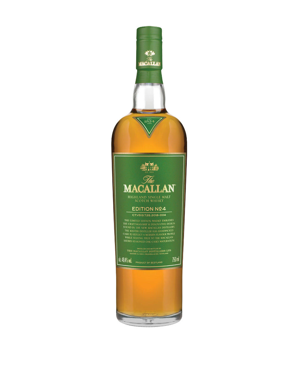 The Macallan Edition No. 4 Single Malt Scotch Whisky product bottle