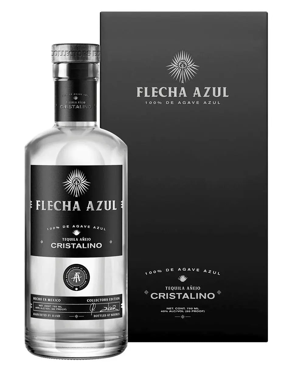 Flecha Azul Cristalino Añejo Tequila By Mark Wahlberg product bottle