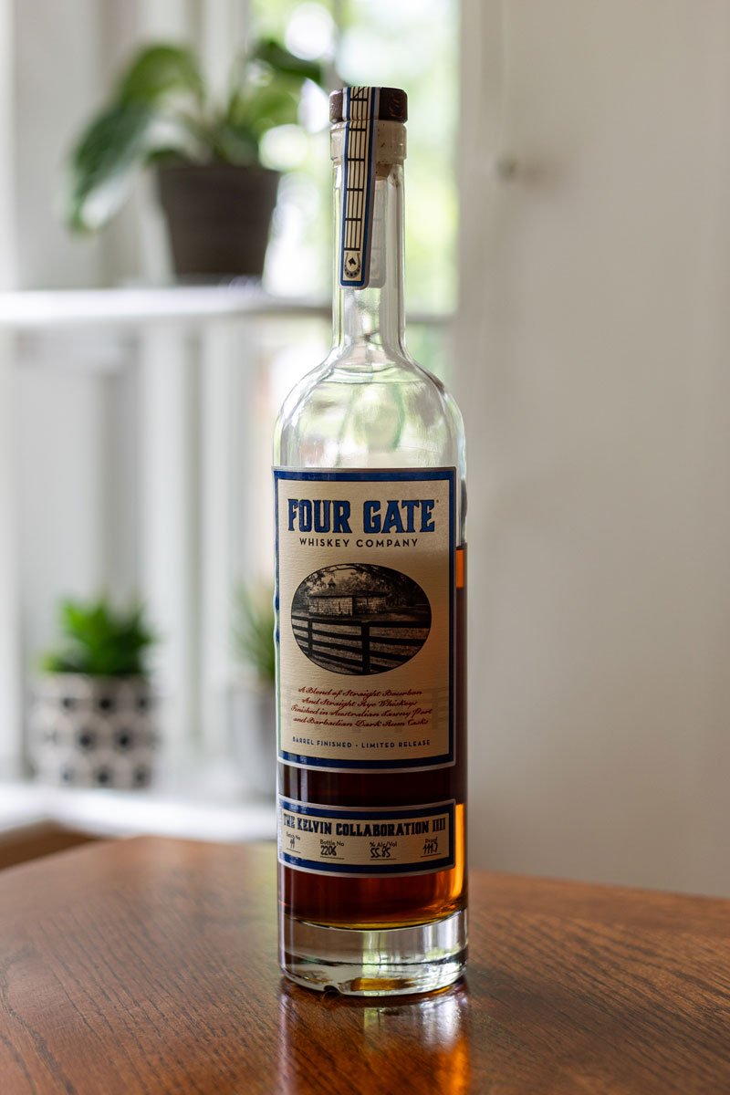 Four Gate The Kelvin Collaboration II Batch 6 Bourbon Whiskey product bottle