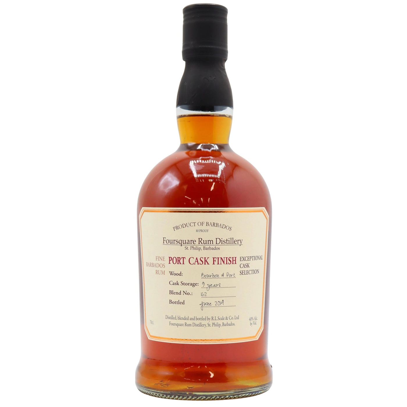 FourSquare Port Cask Finish Rum product bottle