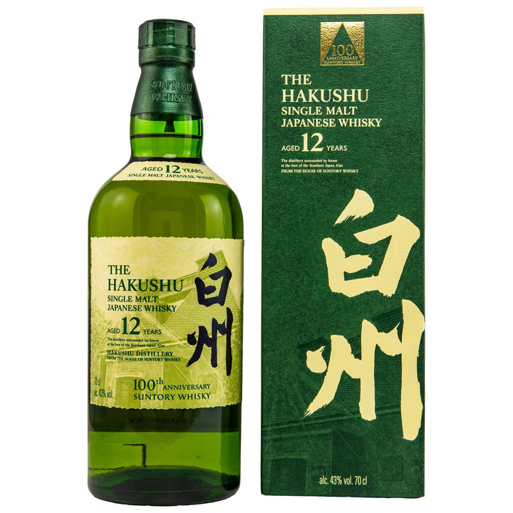 The Hakushu 12 Year 100th Anniversary Limited Edition product bottle