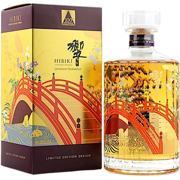 Hibiki Harmony 100th Anniversary Limited Edition product bottle