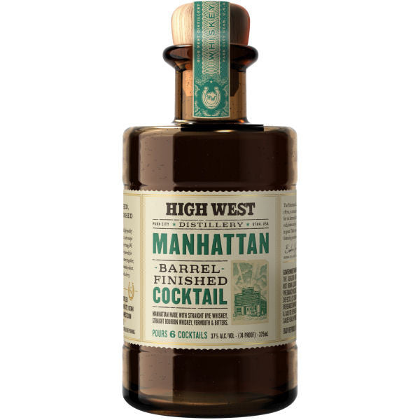 High West Manhattan Barrel Finished Cocktail 375ml product bottle