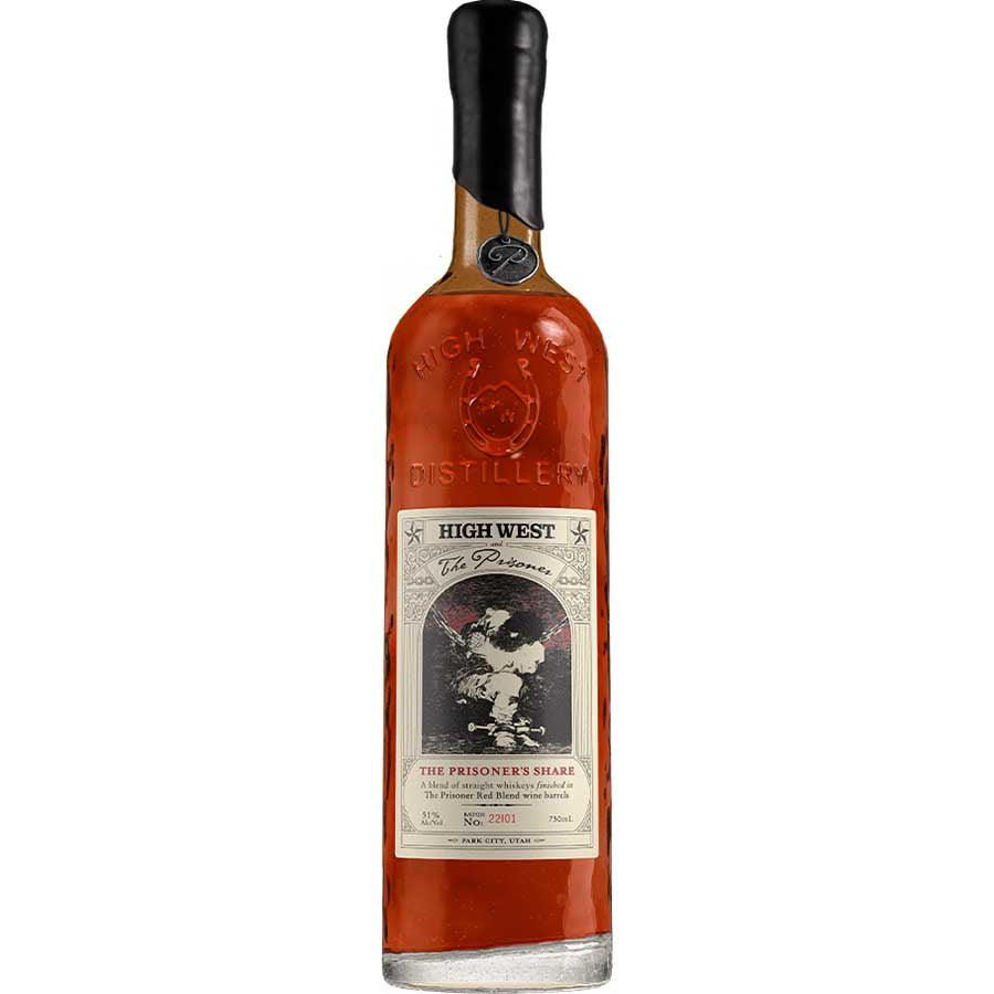 High West and The Prisoner - The Prisoner's Share Whiskey product bottle
