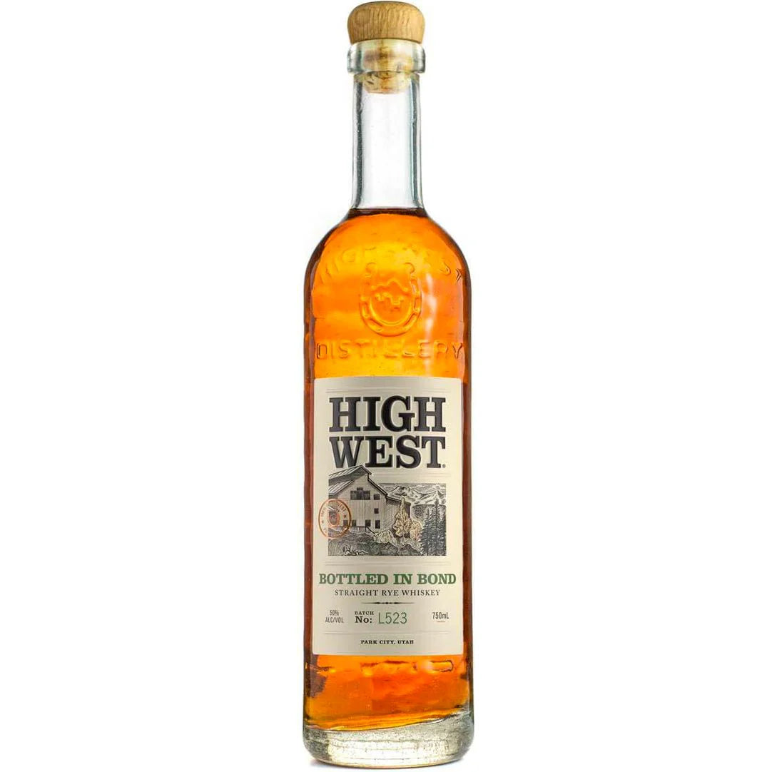 High West Bottled In Bond Straight Rye Whiskey product bottle