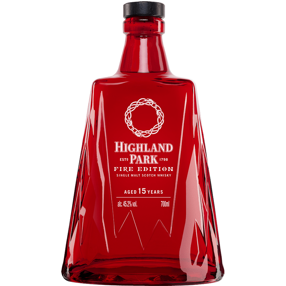 Highland Park Fire Edition 15 Year Old Single Malt Scotch Whisky product bottle