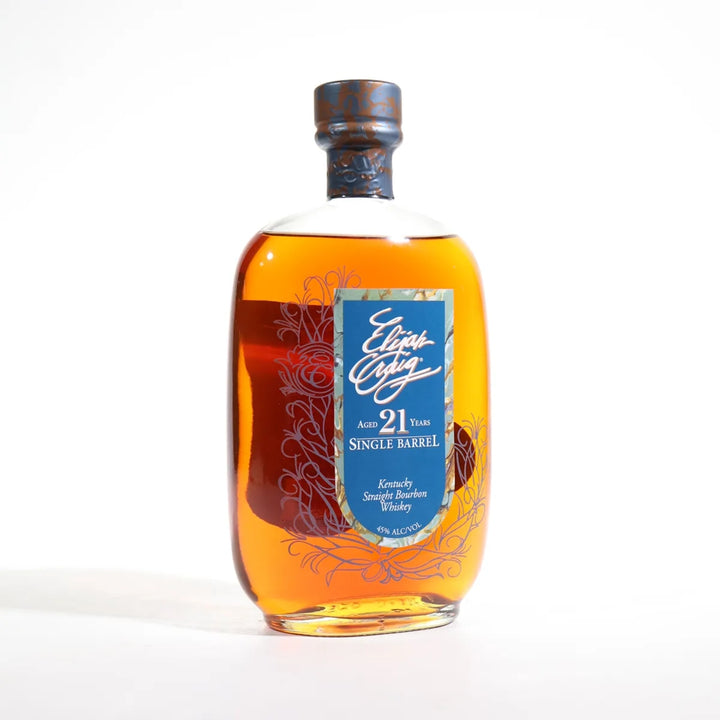 Elijah Craig 21 Year Old Single Barrel Kentucky Straight Bourbon Whiskey product bottle