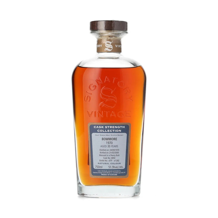 Bowmore 35 Year Old Rare Reserve Single Malt Scotch Whisky (Signatory Bottling) product bottle