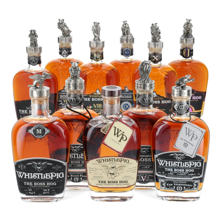WhistlePig The Boss Hog Complete Set 1-8 product bottle