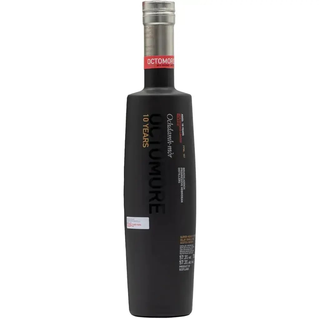 Bruichladdich Octomore 10 Year Old Single Malt Scotch Whisky product bottle